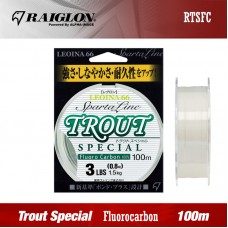 Fir Raiglon Trout Special Fluorocarbon 100m 0.127mm 2lb
